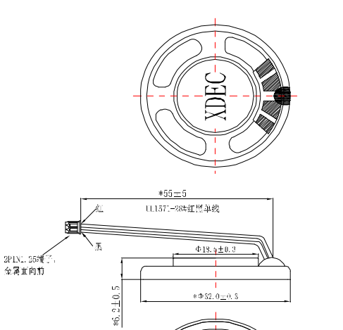 XDEC-32M08J24NC20-D55
